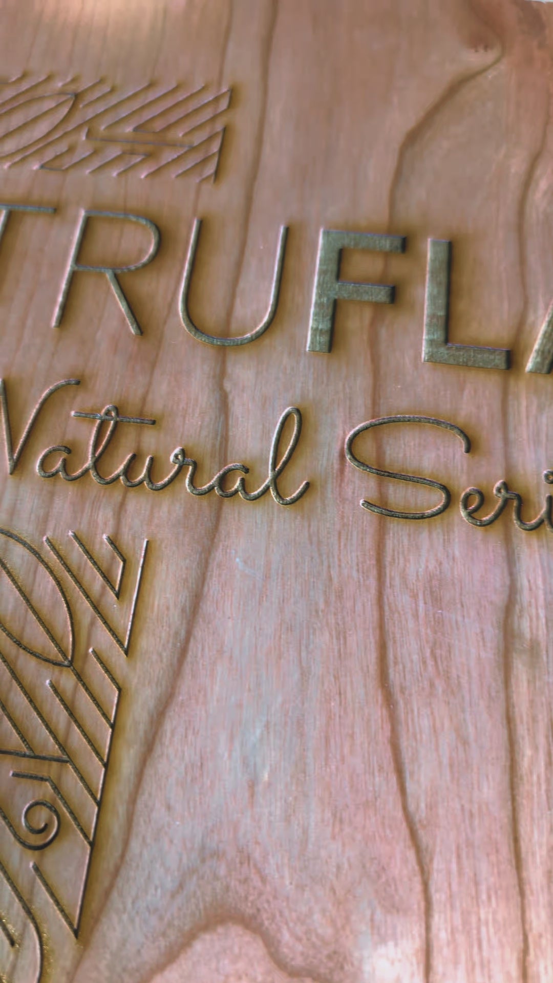 Natural Series by TruFlat - Cherry wiping video