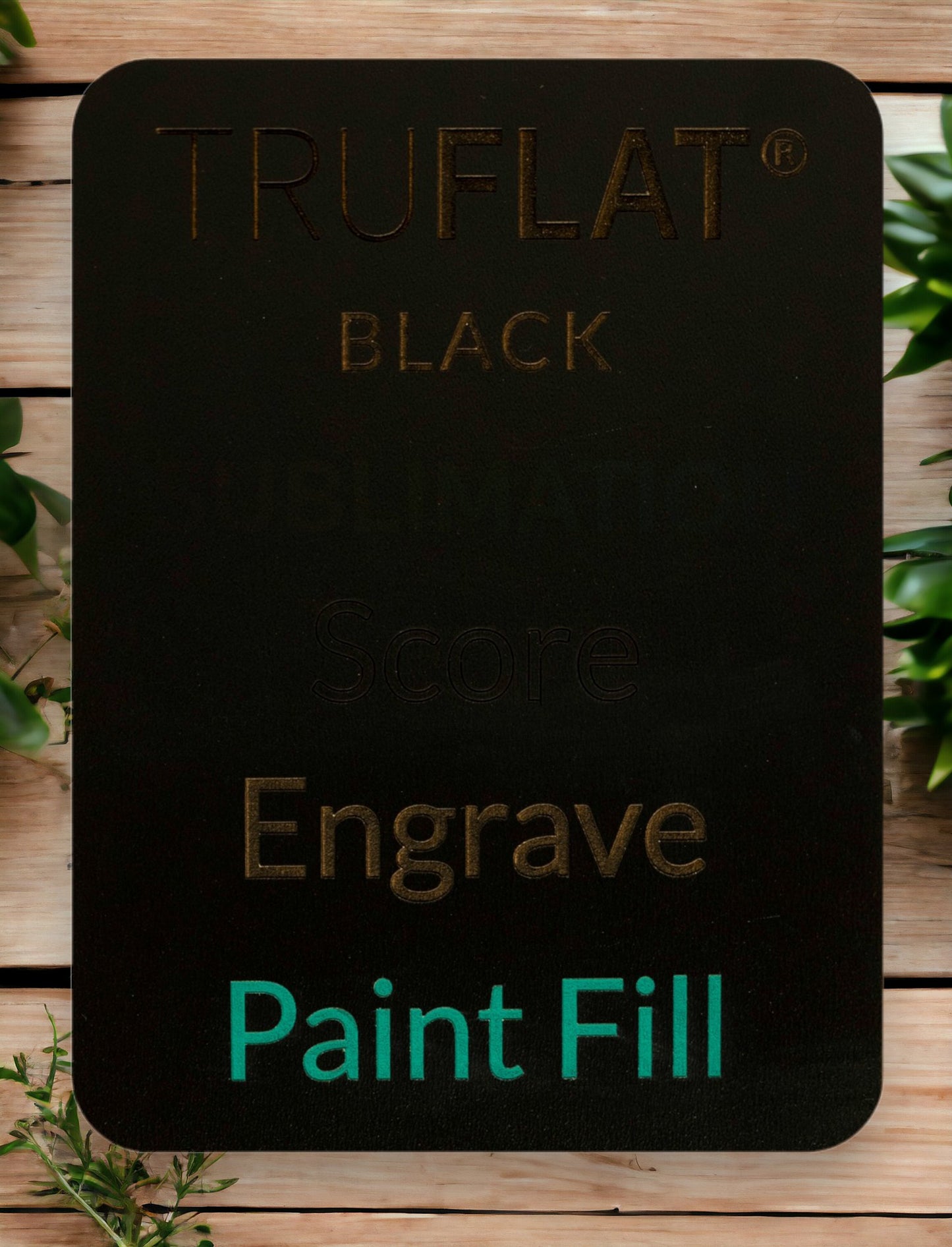 TruFlat Black spec sheet