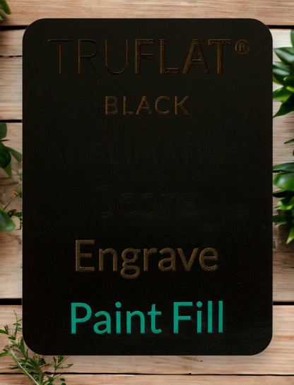 TruFlat Black spec sheet