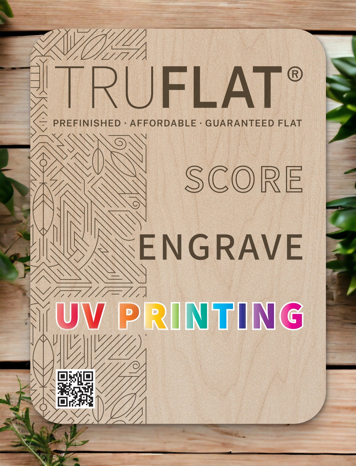 TruFlat Maple spec sheet