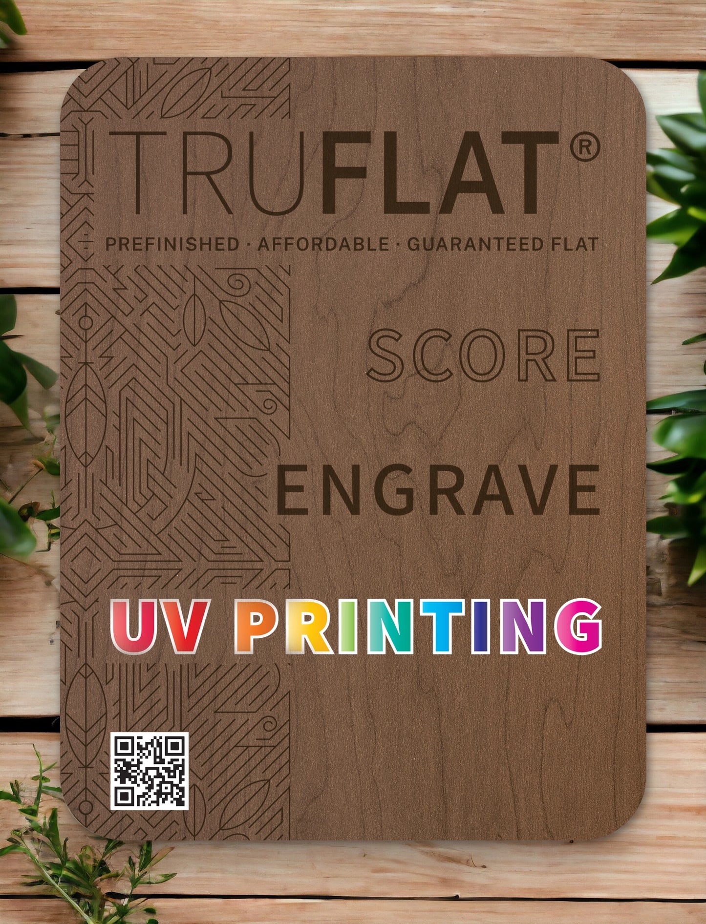 TruFlat Walnut spec sheet