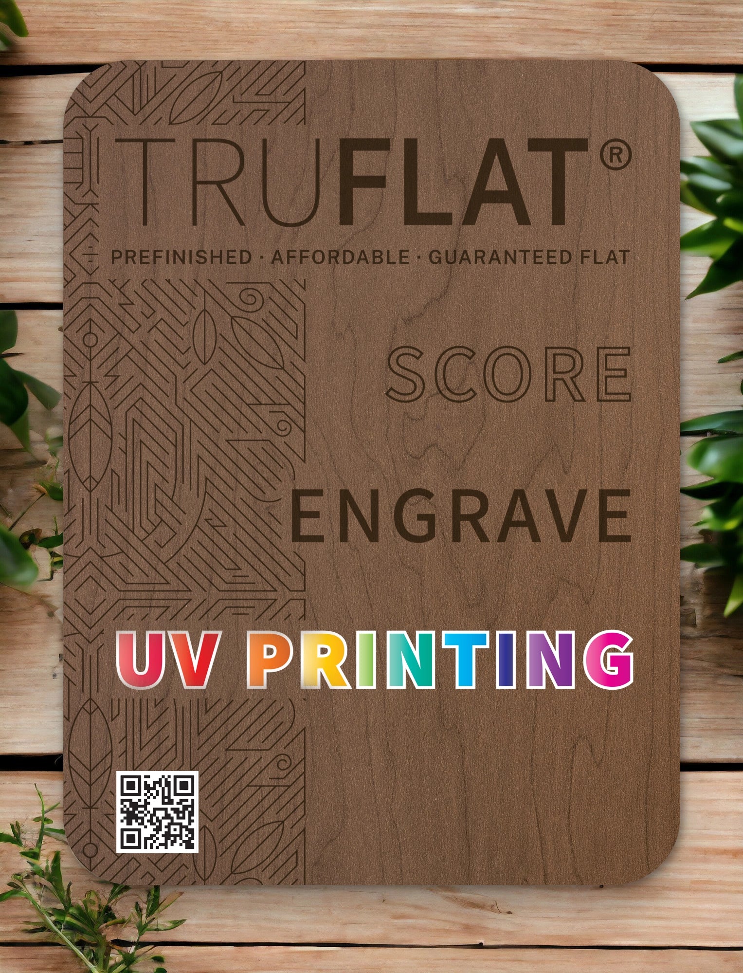 TruFlat Walnut spec sheet