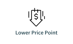 Lower Price Point